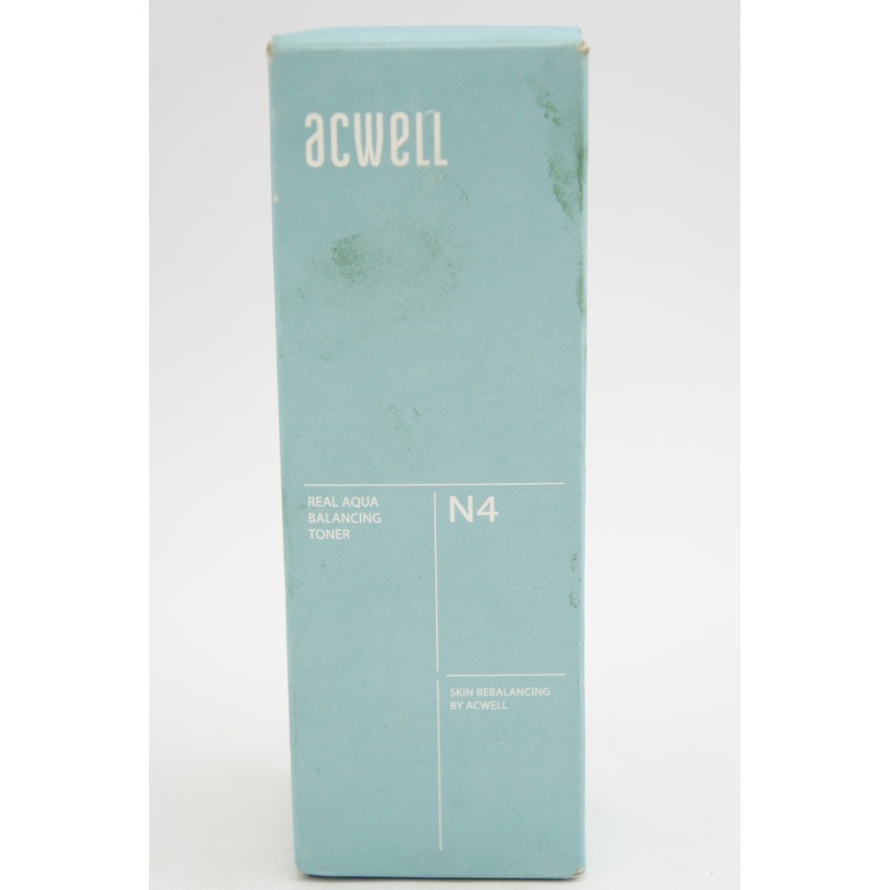 New Acwell Real Aqua Balancing Toner N4 160mL 5.41 Fl Oz Exp 2027